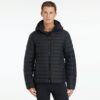 LeMieux Mens Hooded Puffer Jacket in Black - view 2