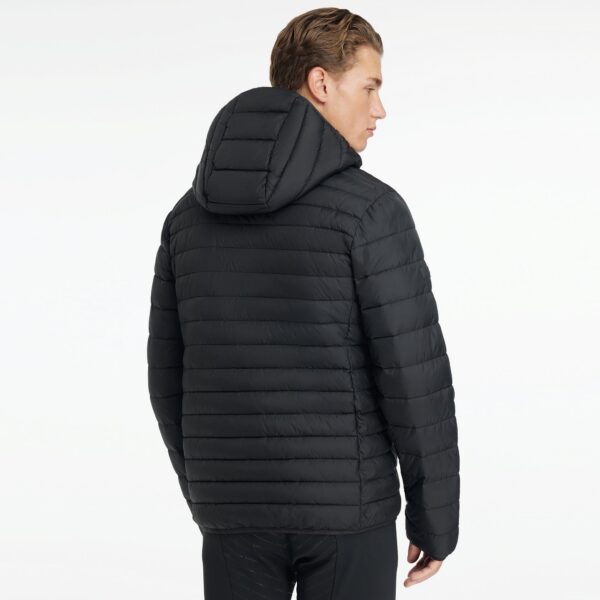 LeMieux Mens Hooded Puffer Jacket in Black - view 4